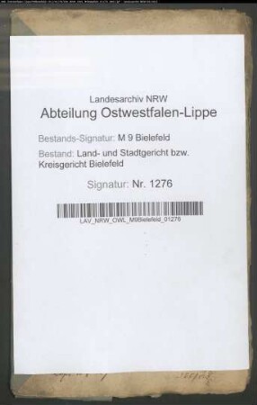 Sonstige: Brinkmann, Friedrich Wilhelm: