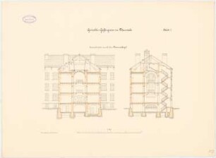 Gerichtsgefängnis, Neuwied: Querschnitt 1:100