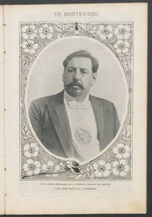 Don José Batlle y Ordoñez - [Fotografía]