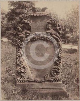 Grabstein Petschia und Schmid auf dem Nikolaifriedhof Görlitz