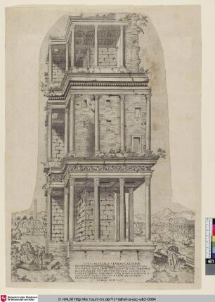 Sepulchrum Septizonii [Sogenanntes Grabmal des Kaisers Septimius Severus]