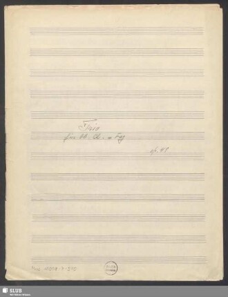 Trios - Mus.15058-P-510 : woodwinds; op. 49