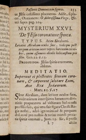 253-264, Mysterium XXVI - XXXI