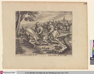 [Das Gleichnis vom Blindensturz; The Blind Leading the Blind]