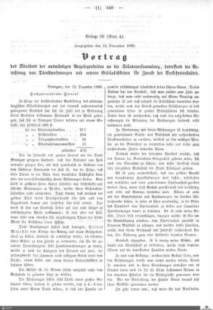 Beilagen zu Protokoll, 4. Sitzung