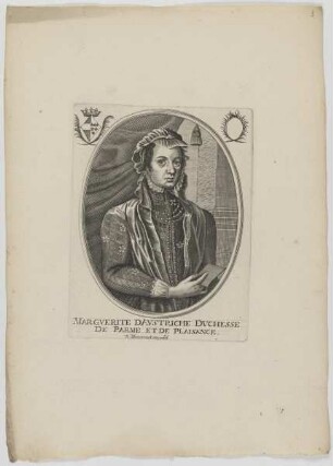 Bildnis der Margverite d'Avstriche, Herzogin von Parma