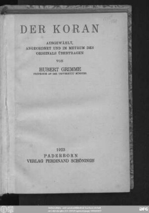 Der Koran