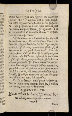 77-81, Quaest. VII.