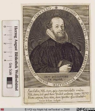 Bildnis Wolfgang Jacob Christmann