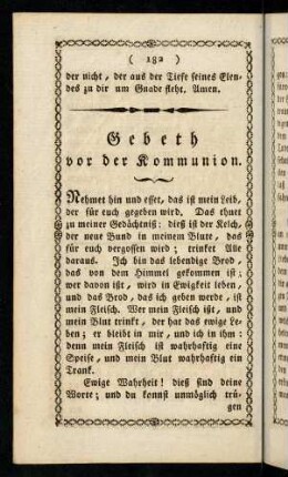 182-193, Gebeth vor der Kommunion. Nach der Kommunion.