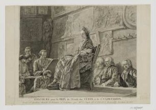 Concours pour le prix de l'étude des têtes et de l'expression