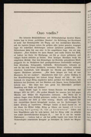 12-20, Quo vadis?