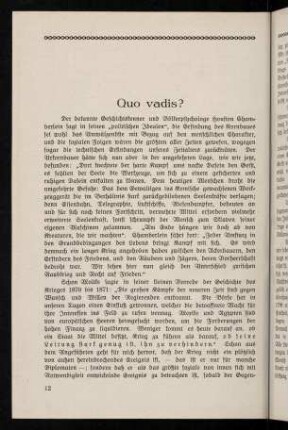 12-20, Quo vadis?
