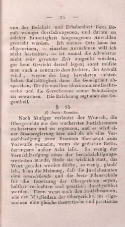 §. 15. b) Justiz-Beamten.