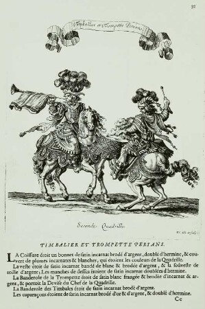 Timbalier et Trompette Persans