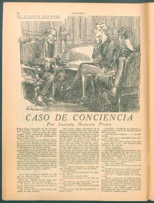Caso de conciencia : El cuento español