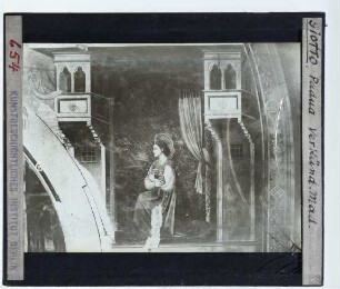 Giotto, Verkündigung an Maria (Padua, Scrovegni),Giotto, Freskenzyklus des Lebens Jesus (Padua, Scrovegni) : Ausschnitt