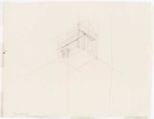 Gartenhaus Karl Foerster, Potsdam-Bornim: Perspektivische Ansicht