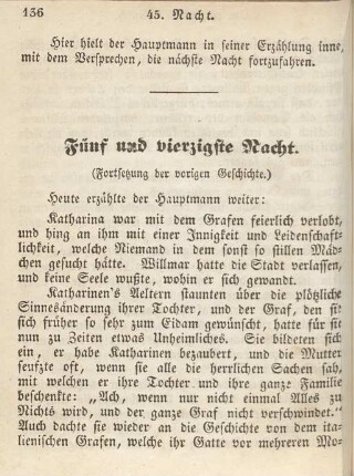 Fünf und vierzigste Nacht