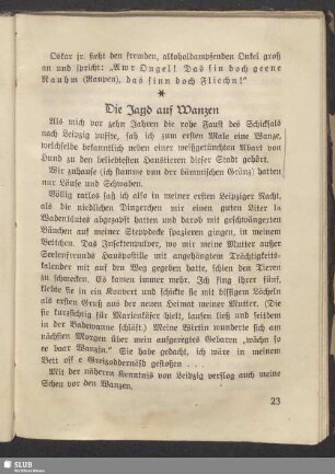 Die Jagd auf Wanzen
