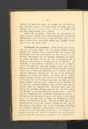 Nachschrift des Verfassers.