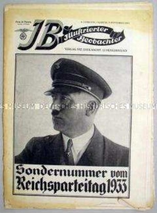 Sonderausgabe des "Illustrierten Beobachter" zum Reichsparteitag 1933