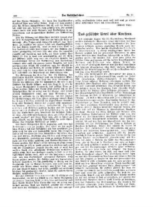 Das gefälschte Urteil über Rousseau