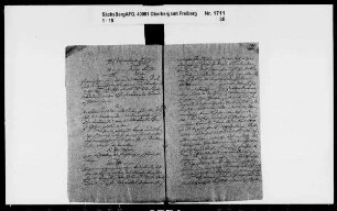 Freiwald von Ehrenfriedersdorf, Kommissionsakte, Band: Faszikel, Band 1