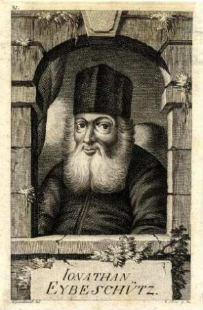 Bildnis von Jonathan Eybenschütz (1690/1695-1764)