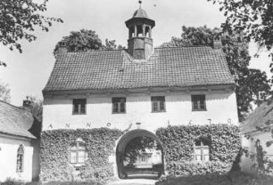 Ansicht Gut Jersbek. Torhaus