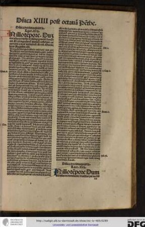 Dominica decimaquarta. Luce XVII. In illo tempore dum iret Iesus in Hierusalem transiebat per mediam Samariam...