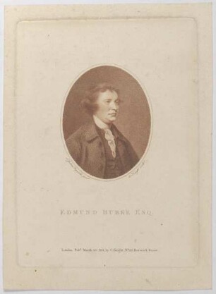 Bildnis des Edmund Burke