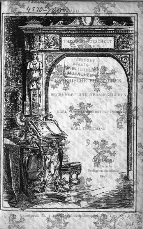 Theodor Horschelt : ein Künstlerleben und -schaffen