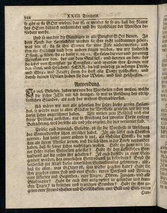 944-946, Anwendung; Gebet