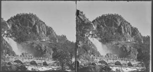 Merok (Norwegen). Storseterfossen im Geiranger-Tal