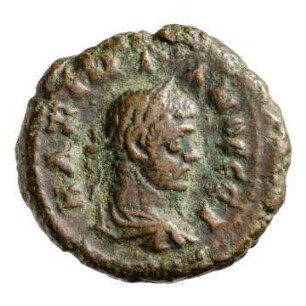 Münze, Tetradrachme, 292 / 293 n. Chr.