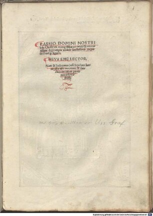 Passio Domini Nostri Iesu Christi ex euangelistarum textu q[ua...] accuratissime deprompta additis sanctissimis exquisitissimisq[ue] figuris