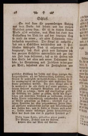 46-61, Schluß.
