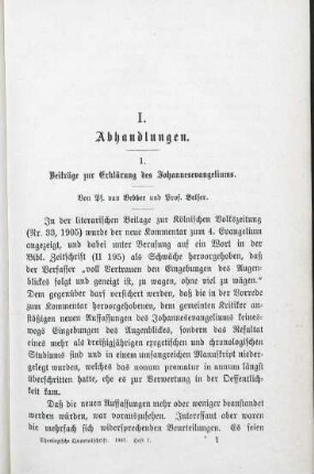 1-58 Beiträge zur Erklärung des Johannesevangeliums