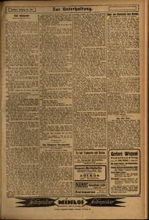 Zweite Ausgabe vom Dienstag, den 24. Juni 1924.