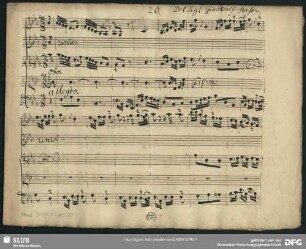 Arminio. Excerpts - Mus.2477-F-110,20 : S, orch, bc