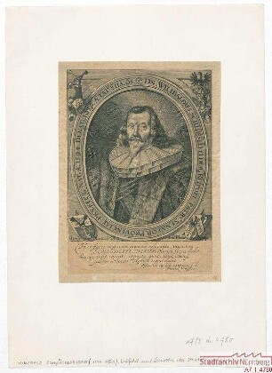 Willibald (II.) Schlüsselfelder, Ratsherr und Landpfleger; geb. 1594; gest. 1659
