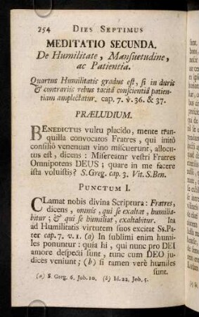 254-265, Meditatio Secunda.