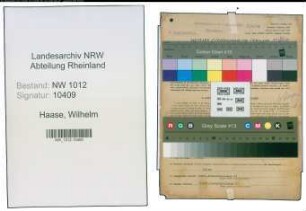 Entnazifizierung Wilhelm Haase , geb. 01.04.1894 (Metzger)