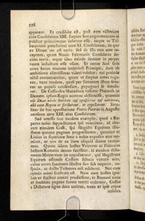 326-329, Sed omisso hoc tandem exemplo, quod a ...