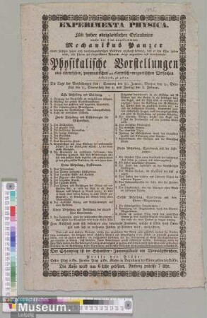 Experimenta Physica. Physikalische Vorstellungen