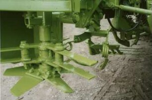 Fotografie: Erntetechnik, Zuckerrübe, Köpforgan, Rodeorgan