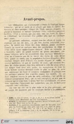 Avant-propos
