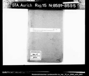 Beschwerden über die Verteilung der Deichlasten bei der Niederemsischen Deichacht