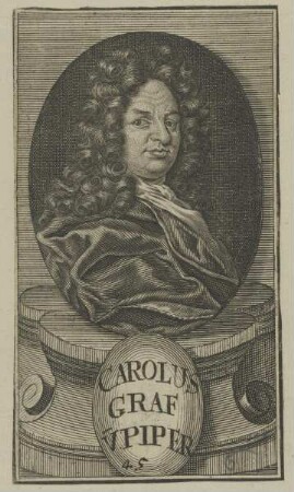 Bildnis von Carolus Graf von Piper
